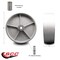 Service Caster SCC-12" Semi Steel Cast Iron Wheel Only w/Roller Bearing -3/4" Bore-2500 lb Cpty SCC-SSR1230 - alternate 2